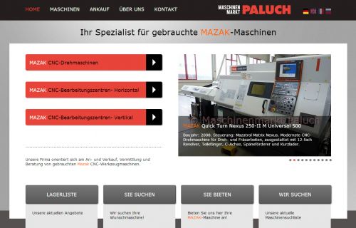 Referenz Thumbnail Maschinenmarkt Paluch