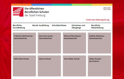 Referenz Thumbnail Berufliche Schulen Freiburg