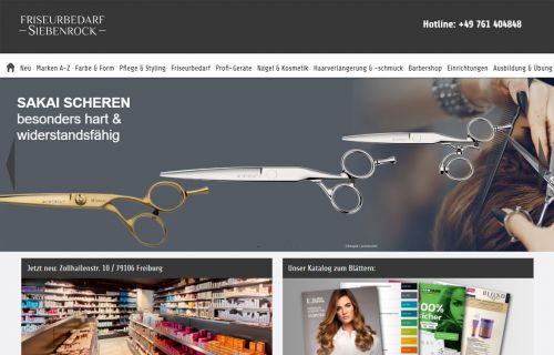 Referenz Thumbnail Siebenrock Friseurbedarf