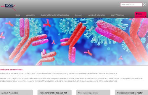 Referenz Thumbnail nanoTools Antibodies