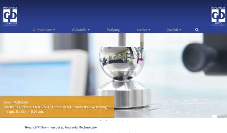 Screenshot gb Implantat-Technologie